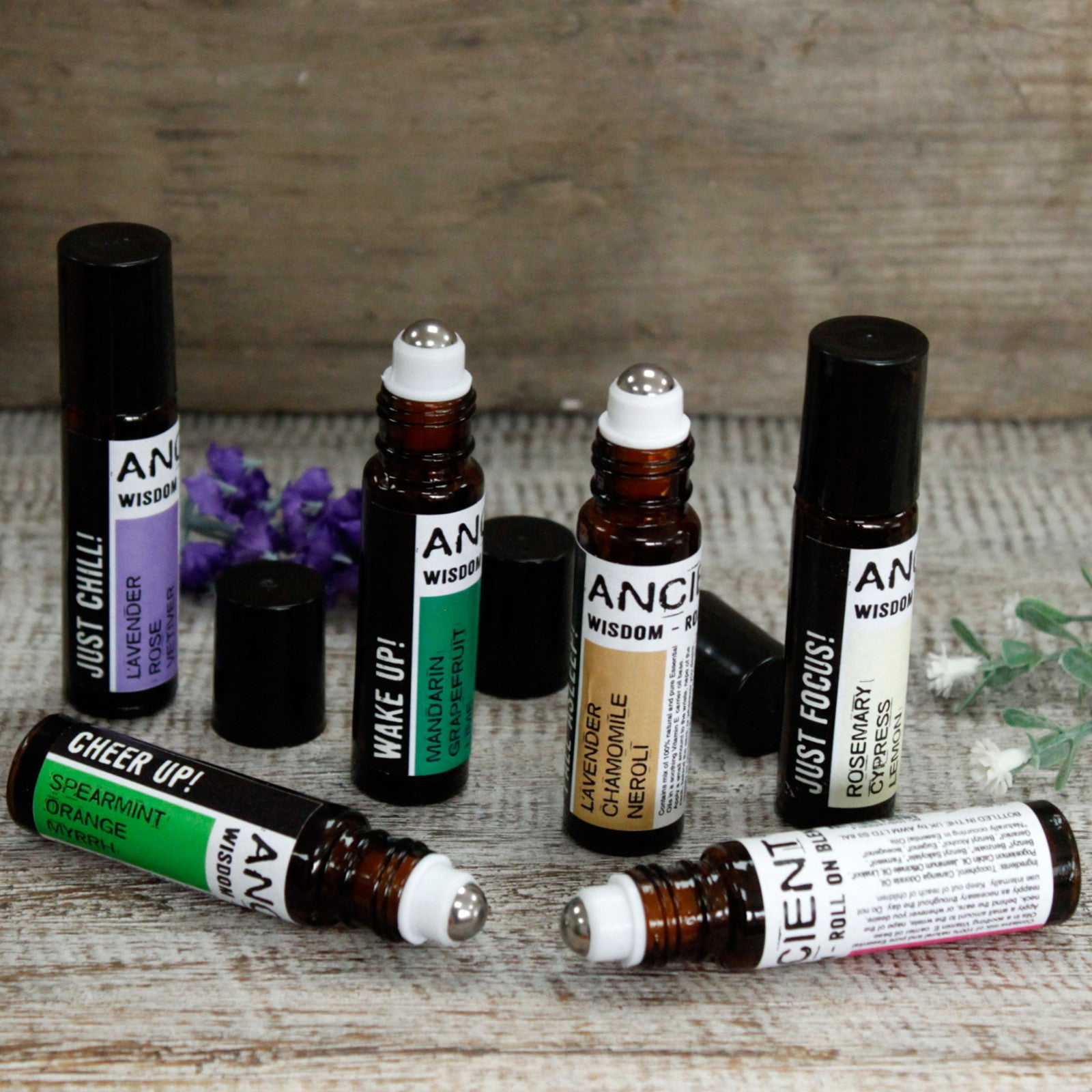10ml Roll On Essential Oil Blend - Just Focus!