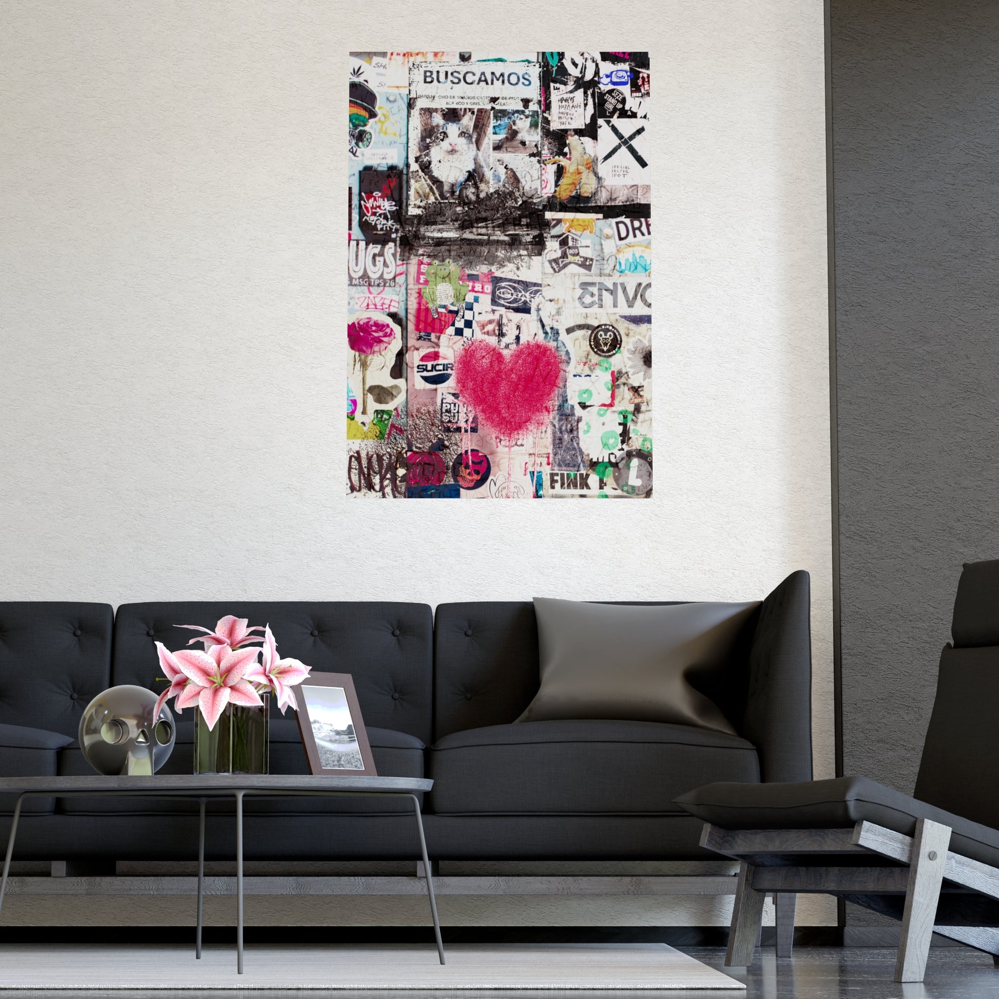 Vertical and Horizontal Matte Posters