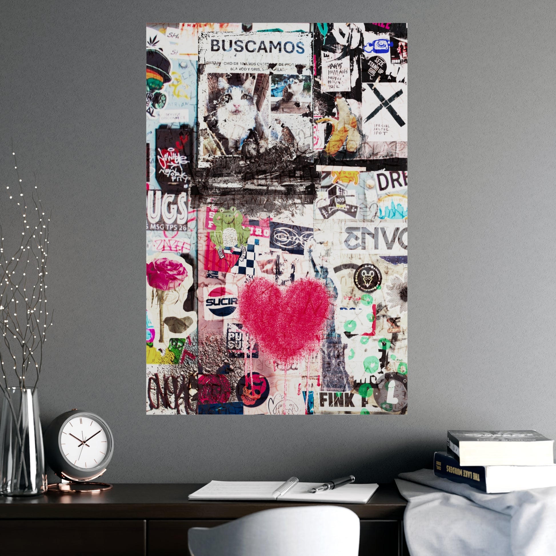 Vertical and Horizontal Matte Posters