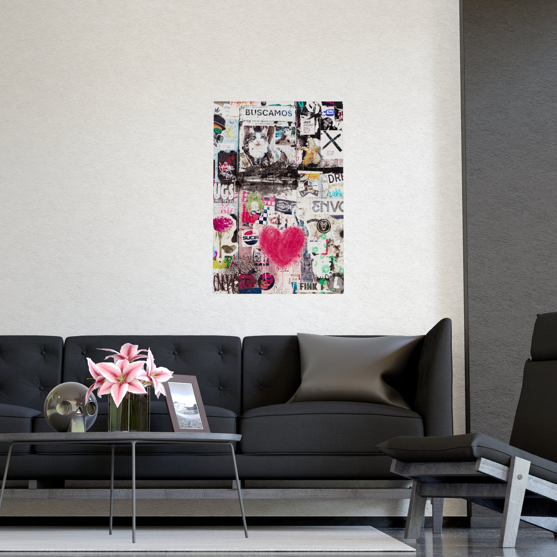Vertical and Horizontal Matte Posters